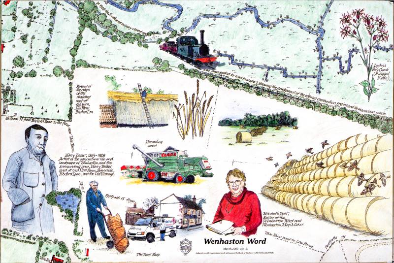 Wenhaston Millennium Map
