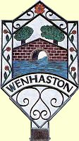 Wenhaston Suffolk, village sign