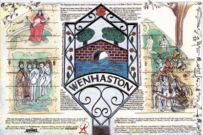 Wenhaston Millennium Map