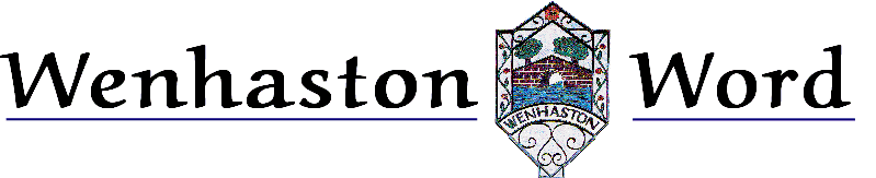 Wenhaston Word masthead